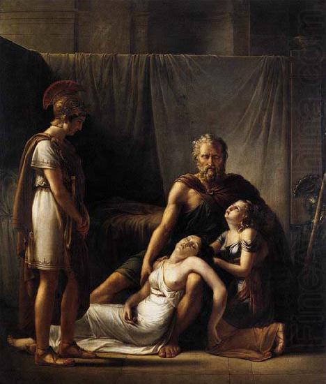 KINSOEN, Francois Joseph The Death of Belisarius- Wife china oil painting image